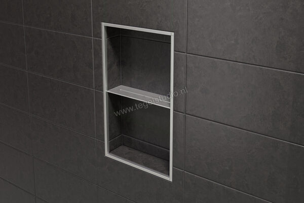  SchlÃ¼ter Systems SHELF-N-S1 Planchet Pure Roestvast staal geborsteld EB - Roestvast staal geborsteld Sterkte: 300 mm Breedte: 87 mm SNS1D7EB | 286539