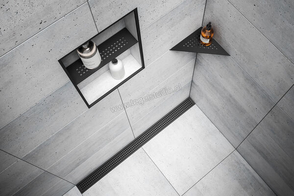  SchlÃ¼ter Systems SHELF-N-S1 Planchet Square Aluminium MGS - structuur-gecoat grafietzwart mat Sterkte: 300 mm Breedte: 87 mm SNS1D3MGS | 286695