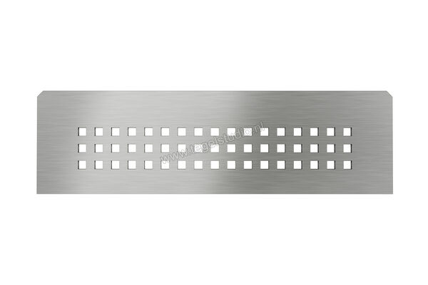 Schlüter Systems SHELF-N-S1 Planchet Square Roestvast staal geborsteld EB - Roestvast staal geborsteld Sterkte: 300 mm Breedte: 87 mm SNS1D3EB | 286860