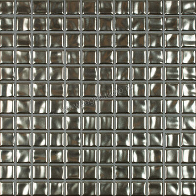 Jasba Amano Metallic 2x2 cm Mozaiek Glanzend Vlak 41928H | 28776