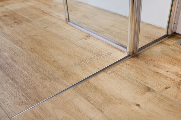  Schlüter Systems SHOWERPROFILE-S Afschotprofiel Roestvast Staal V4A zuiver wit mat Sterkte: 5 mm Lengte: 1,6 m SPSA50MBW/160 | 288264