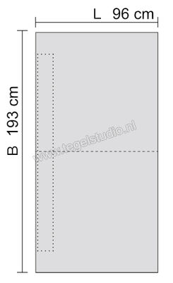 Schlüter Systems KERDI-SHOWER-LTS Hellingsplaat voor lijnafvoergoot, wandversie korte zijde polystyreen Sterkte: 41 mm Breedte: 1930 mm Lengte: 0,96 m KSLT1930/965S | 288959