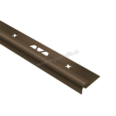  Schlüter Systems VINPRO-RO Afsluitprofiel Aluminium ABGB - Aluminium antik bronze gebürstet eloxiert Sterkte: 8 mm Lengte: 2,5 m VPROL80ABGB | 289214