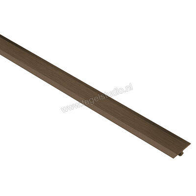  Schlüter Systems VINPRO-T Overgangsprofiel Aluminium ABGB - Alu, antiek brons geborsteld geanodiseerd Sterkte: 3 mm Breedte: 14 mm Lengte: 2,5 m VPT3/14ABGB | 289625