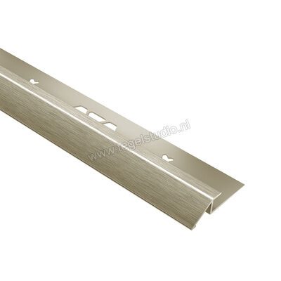 Schlüter Systems VINPRO-U Overgangsprofiel Aluminium ATGB - Alu. titanium geborsteld geanodiseerd Sterkte: 3 mm Lengte: 2,5 m VPU30ATGB | 289637