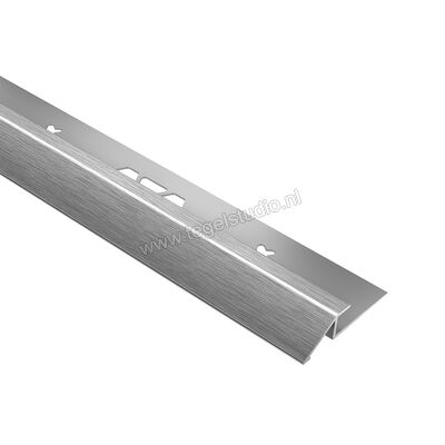  Schlüter Systems VINPRO-U Overgangsprofiel Aluminium ACGB -Alu, chroom geborsteld geanodiseerd Sterkte: 12,5 mm Lengte: 2,5 m VPUL125ACGB | 289640