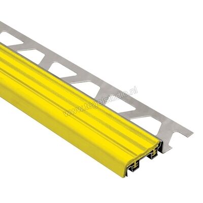 Schlüter Systems TREP-S-E Trapprofiel R9 Roestvast staal V2A CG - citrusgeel Sterkte: 10 mm Breedte: 26 mm Lengte: 1,5 m CG10SE/150 | 289811