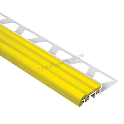 Schlüter Systems TREP-S Trapprofiel R9 Aluminium CG - citrusgeel Sterkte: 10 mm Breedte: 26 mm Lengte: 2,5 m CG10S | 289829