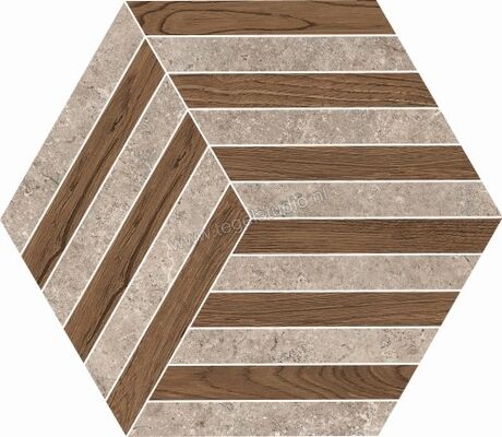 Novabell Landstone Taupe 35x40 cm Vloertegel / Wandtegel Mat Gestructureerd Naturale LST559N | 291248