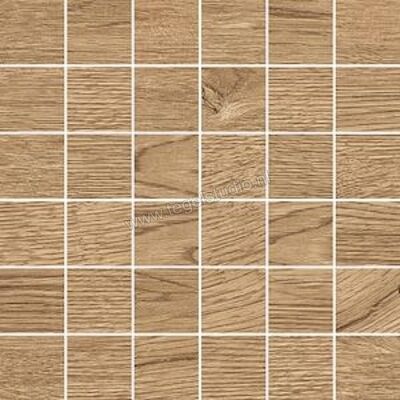 Novabell Nordic Wood Blonde 30x30 cm Mozaiek 5x5 Mat Gestructureerd Naturale NDW334N | 291539