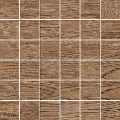  NovaBell Nordic Wood Walnut 30x30 cm Mozaiek 5x5 Mat Gestructureerd Naturale NDW554N | 291620