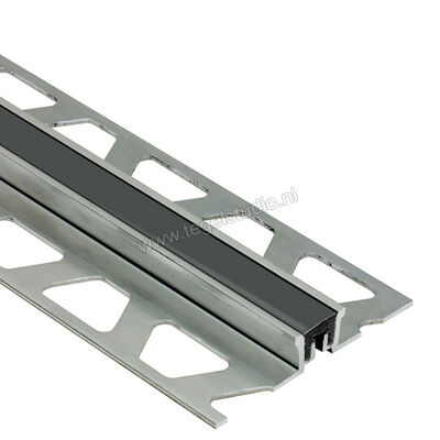 Schlüter Systems DILEX-AKSN Bewegingsvoegprofiel Aluminium GS - grafietzwart Sterkte: 10 mm Lengte: 2,5 m AKSN100GS | 291695