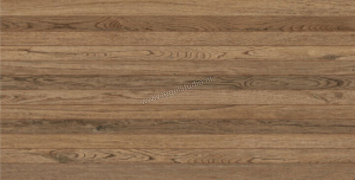  NovaBell Nordic Wood Walnut 60x120 cm Vloertegel / Wandtegel bacchette Mat Gestructureerd Naturale NDW592R | 292913