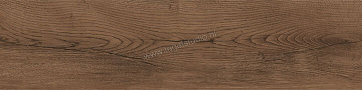 Novabell Nordic Wood Brown 10x60 cm Vloertegel / Wandtegel Mat Gestructureerd Naturale NDW660RT | 293129