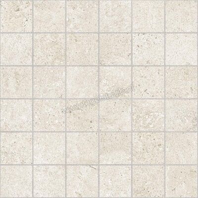 Novabell Lounge Ivory 30x30 cm Mozaiek 5x5 Mat Gestructureerd Naturale LNG885N | 293324