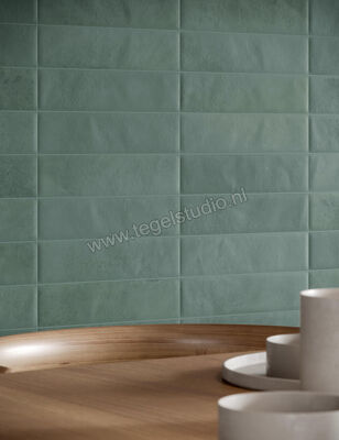  Marca Corona Miniature Cera Cera Verde Foresta 6x24 cm Decor Mat Gestructureerd Naturale J416 | 293738