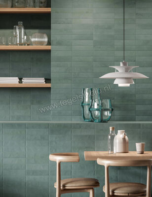  Marca Corona Miniature Cera Cera Verde Foresta 6x24 cm Decor Mat Gestructureerd Naturale J416 | 293744