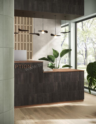  Marca Corona Miniature Cera Cera Nero Inchiostro 6x24 cm Decor Mat Gestructureerd Naturale J413 | 293771