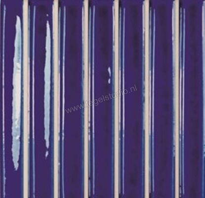 Wow Sweet Bars Indigo Gloss 11.6x11.6 cm Decor Glanzend Vlak Lucido SB1146 | 295460