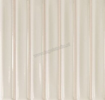 Wow Sweet Bars White Gloss 11.6x11.6 cm Wandtegel Glanzend Vlak Lucido SB1141 | 295478
