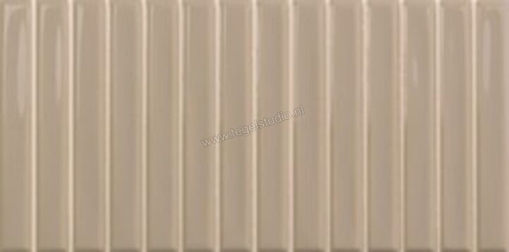 Wow Sweet Bars Greige 12.5x25 cm Decor Glanzend Vlak Lucido SB1202 | 295490