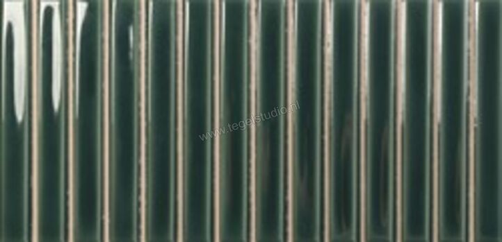 Wow Sweet Bars Royal Green 12.5x25 cm Wandtegel Glanzend Vlak Lucido SB1206 | 295496