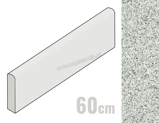 Marazzi Frammento Micro Verde 7x60 cm Plint Mat Vlak Naturale MN7S | 295748