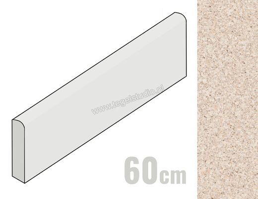 Marazzi Frammento Micro Cotto 7x60 cm Plint Mat Vlak Naturale MN7Q | 295751