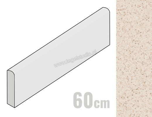 Marazzi Frammento Macro Cotto 7x60 cm Plint Mat Vlak Naturale MN76 | 295763