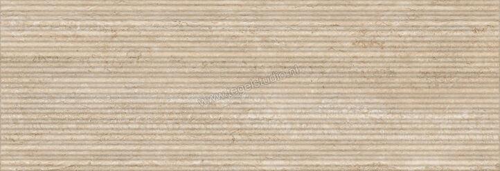  Marazzi Fabula Wall Travertino 33x100 cm Wandtegel 3D Mikado Mat Gestructureerd Naturale MP0K | 296000