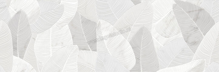  Marazzi Fabula Wall Bianco 33x100 cm Wandtegel Decoro Glam Mat Vlak Naturale MN83 | 296006