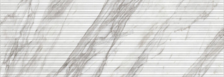  Marazzi Fabula Wall Calacatta 33x100 cm Wandtegel 3D Mikado Mat Gestructureerd Naturale MN2Q | 296045