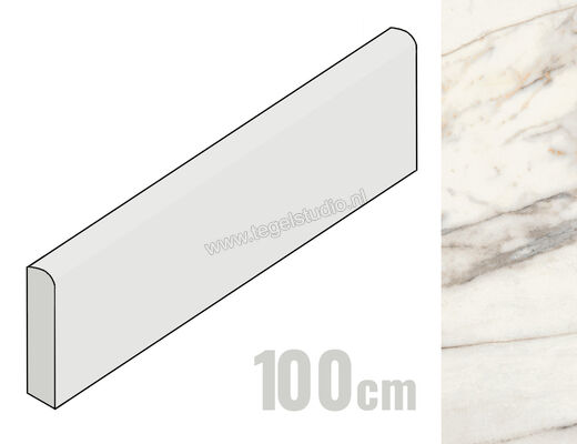  Marazzi Fabula Golden 7x100 cm Plint Mat Vlak Naturale MP2D | 296078