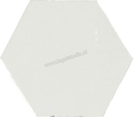 Wow Zellige Hexa White 10.8x12.4 cm Wandtegel Glanzend Vlak WH1201 | 296600