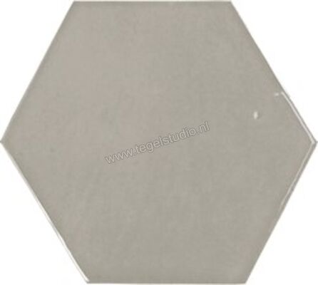 Wow Zellige Hexa Grey 10.8x12.4 cm Wandtegel Glanzend Vlak WH1203 | 296606