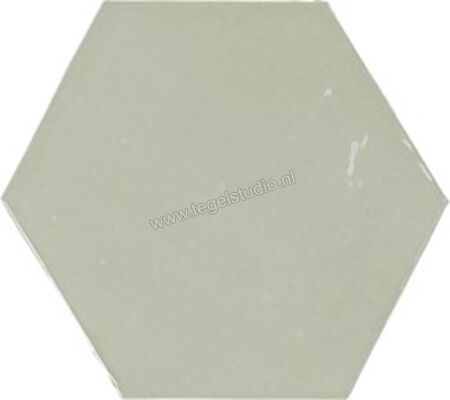 Wow Zellige Hexa Mint 10.8x12.4 cm Wandtegel Glanzend Vlak WH1206 | 296615