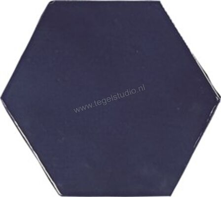 Wow Zellige Hexa Cobalt 10.8x12.4 cm Decor Glanzend Vlak WH1208 | 296621