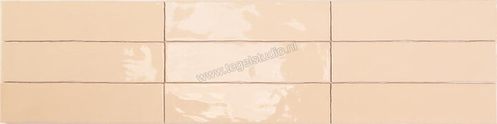 Dune Ceramica Altea Coral 7.5x30 cm Wandtegel Glanzend Gestructureerd Gloss 188705 | 296723