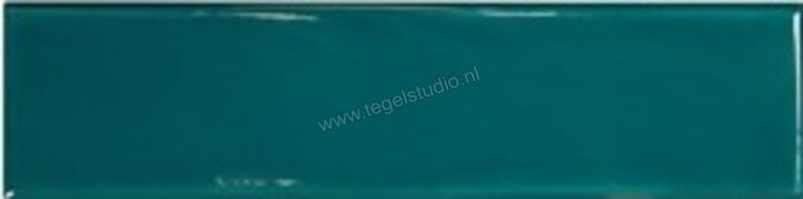 Wow Grace Teal gloss 7.5x30 cm Wandtegel Glanzend Vlak WG0104 | 297019