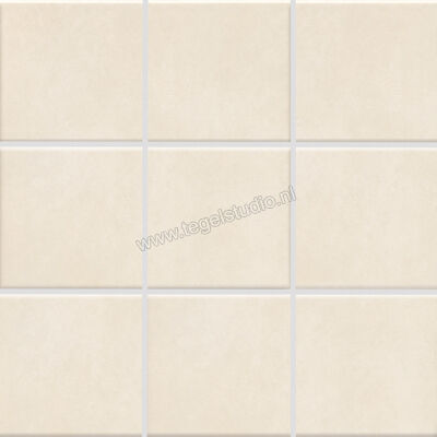 Jasba Pattern Beige 10x10 cm Mozaiek Mat Vlak Ht-Veredeling 42001H | 29706