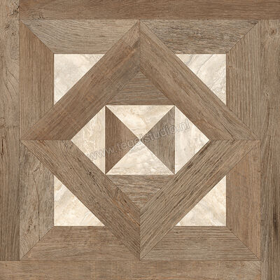  Sant Agostino Yorkwood Multicolor 90x90 cm Vloertegel / Wandtegel Glam 01 Mat Vlak Naturale CSAYOG0190 | 297565