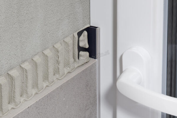 Schlüter Systems DILEX-BWA Aansluitprofiel PVC (polyvinylchloride) PG - pastelgrijs Sterkte: 10 mm Breedte: 5 mm Lengte: 2,5 m BWA100PG | 297712