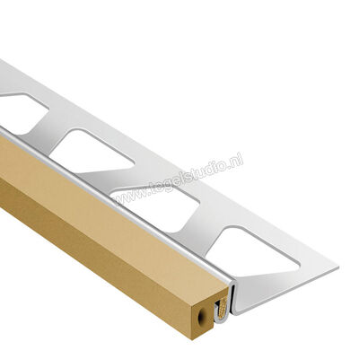  Schlüter Systems DILEX-EKSA Aansluitprofiel Roestvast staal V2A HB - lichtbeige Sterkte: 18,5 mm Breedte: 12 mm Lengte: 2,5 m EKSA185HB | 297934