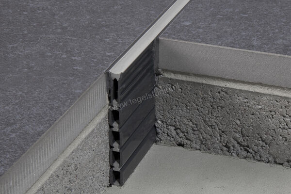  Schlüter Systems DILEX-EZ 70 Ontspannings- en sierprofiel PVC G - grijs Sterkte: 70 mm Breedte: 8 mm Lengte: 2,5 m EZG70 | 298369