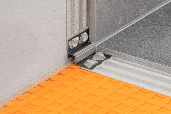 Schlüter Systems DILEX-RF Randvoegprofiel PVC (polyvinylchloride) G - grijs Sterkte: 12,5 mm Lengte: 2,5 m RFU125/O125G | 298768
