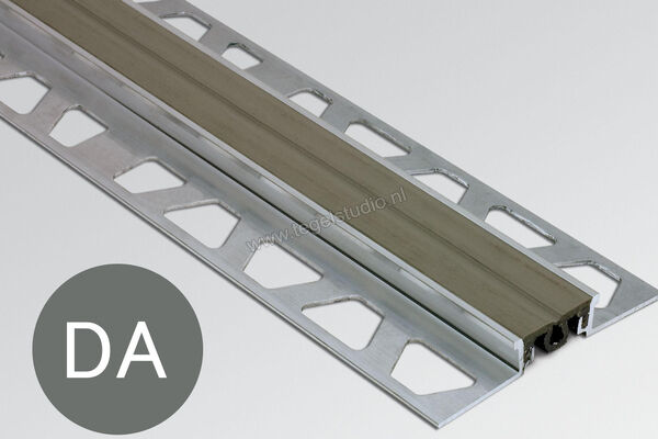  Schlüter Systems DILEX-AKSBT 20 Bouwscheidingsvoegprofiel Aluminium DA - donker antraciet Sterkte: 12,5 mm Breedte: 27 mm Lengte: 2,5 m AKS125BT20DA | 298807