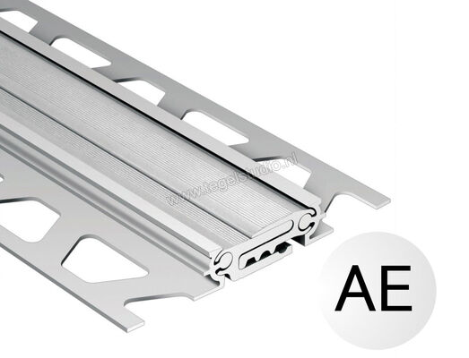 Schlüter Systems DILEX-BT-AE Bouwscheidingsvoegprofiel Aluminium AE - Alu. bruut mat geanodiseerd Sterkte: 10 mm Lengte: 2,5 m AEBT100 | 299014