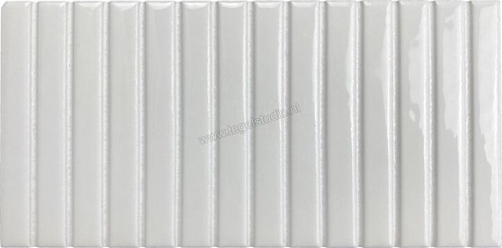 Dune Ceramica Kit-Kat Snow 11.5x23.1 cm Decor Glanzend Gestructureerd Gloss 188862 | 299125