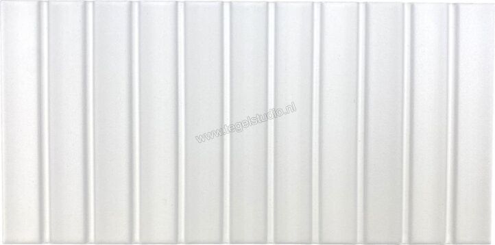 Dune Ceramica Kit-Kat White 11.5x23.1 cm Wandtegel Mat Gestructureerd Matt 188911 | 299143