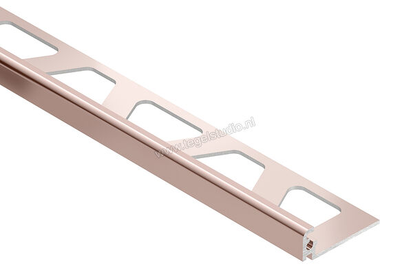  Schlüter Systems JOLLY-AKG Afsluitprofiel Aluminium AKG - Alu, koper glanzend geanodiseerd Sterkte: 11 mm Lengte: 2.5 m J110AKG | 299548